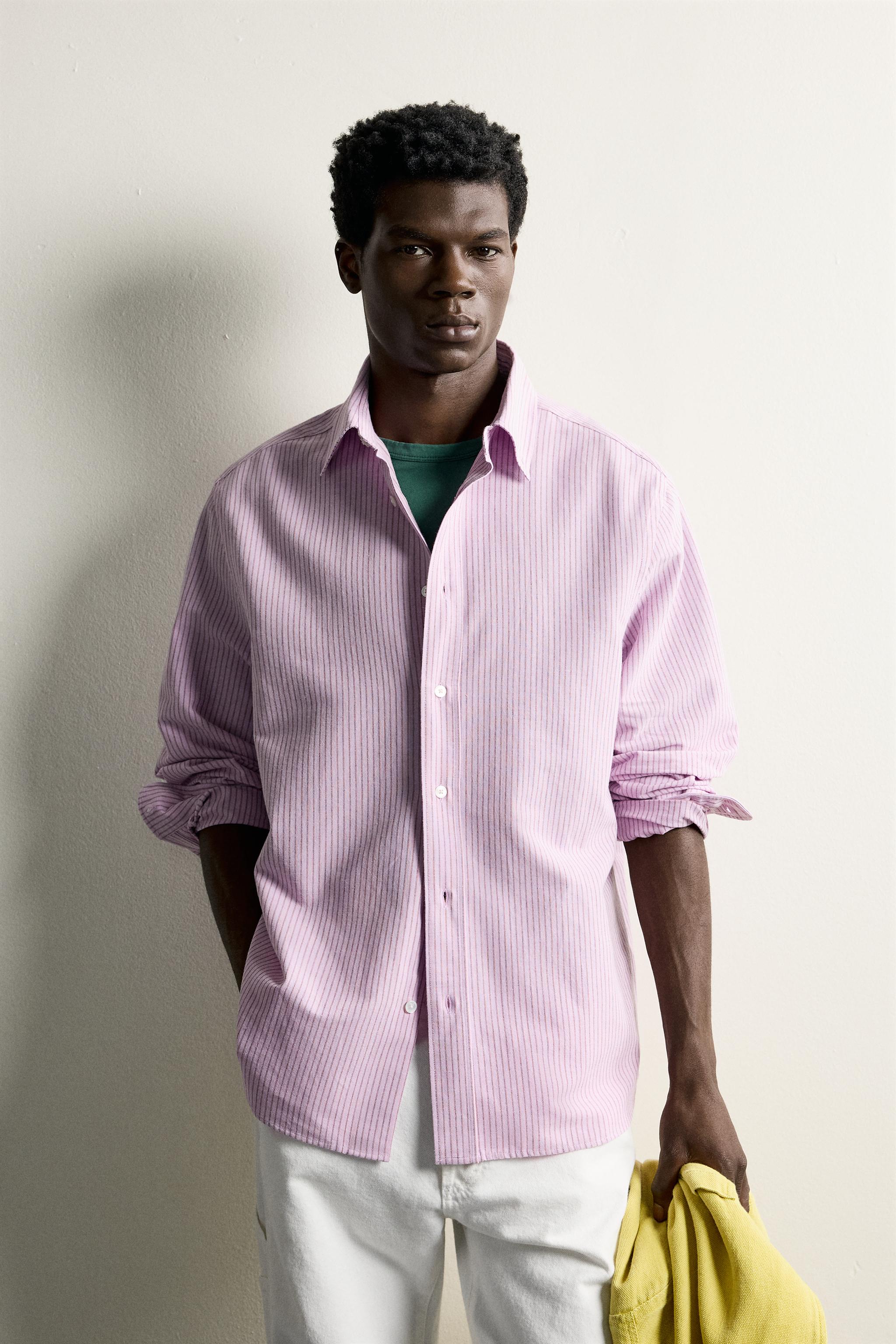 STRIPED REGULAR FIT SHIRT